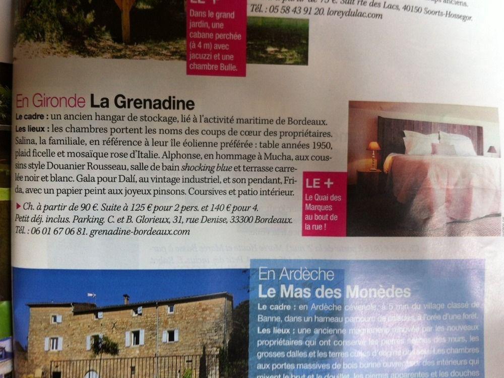 La Grenadine Bed & Breakfast บอร์โด ภายนอก รูปภาพ